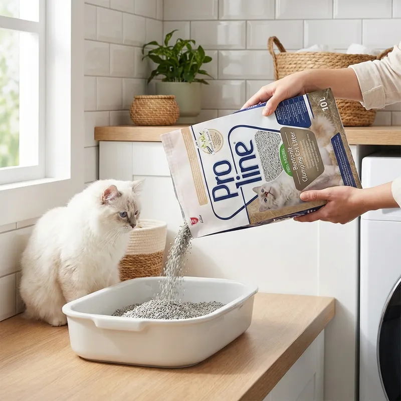 Proline Vanilya Kokulu Kedi Kumu 10 lt