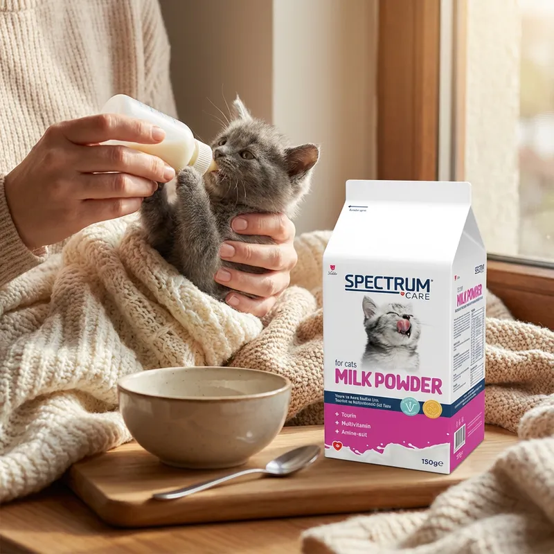 Yavru Kediler için Taurinli ve Multivitaminli Süt Tozu 150 Gr