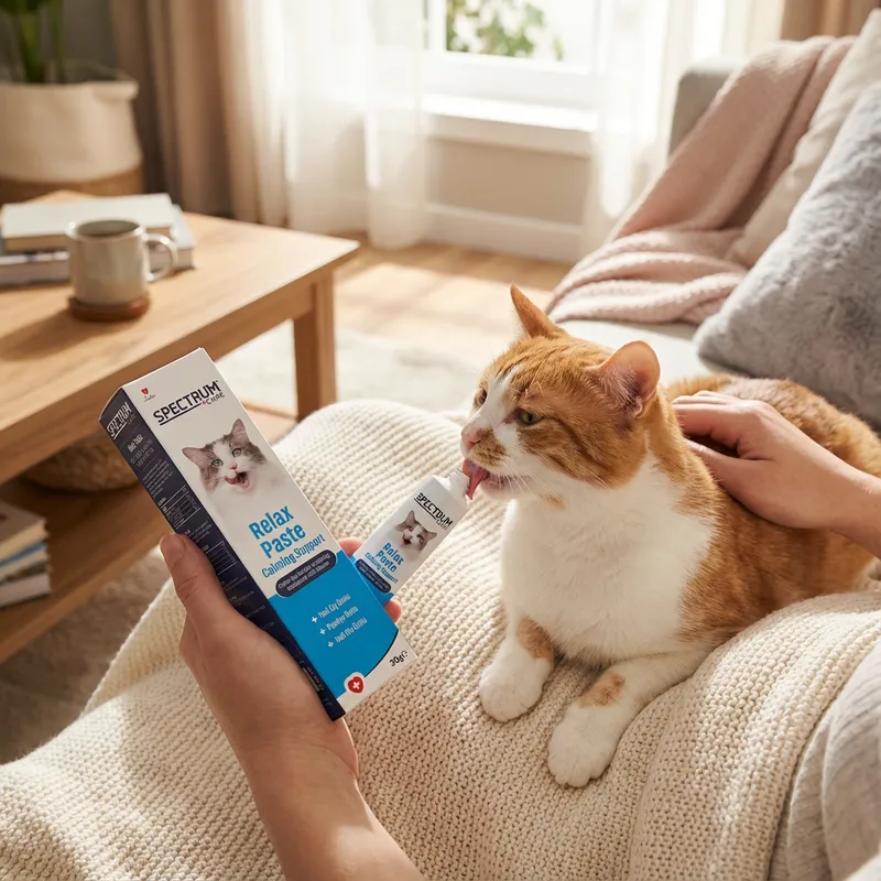 Spectrum Kediler için Rahatlık ve Sakinliği Destekleyen Malt Macunu 30gr