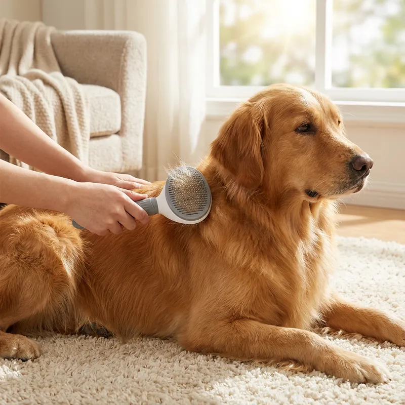 Köpek Basmalı Tarak