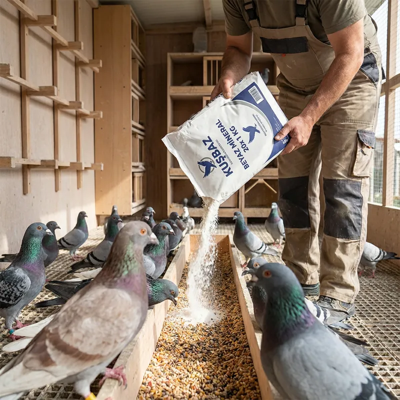 KUŞBAZ BEYAZ MİNERAL 20x1 KG