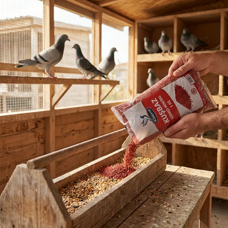 KUŞBAZ KIRMIZI MİNERAL 1 KG