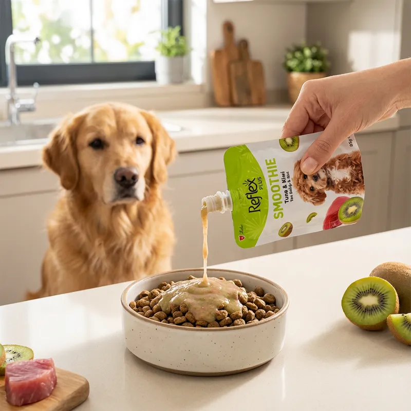 Smoothie / Ton Balığı & Kivi Yetişkin Köpek Sıvı Ödül Maması 85 Gr
