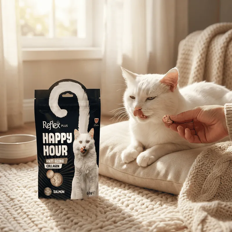 Happy Hour / Anti-Aging Collagen Kedi Ödül Maması 60 Gr