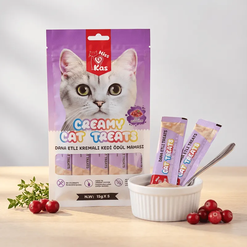 Miss Kas Dana Etli Kremalı Kedi Ödül Maması 15gx5