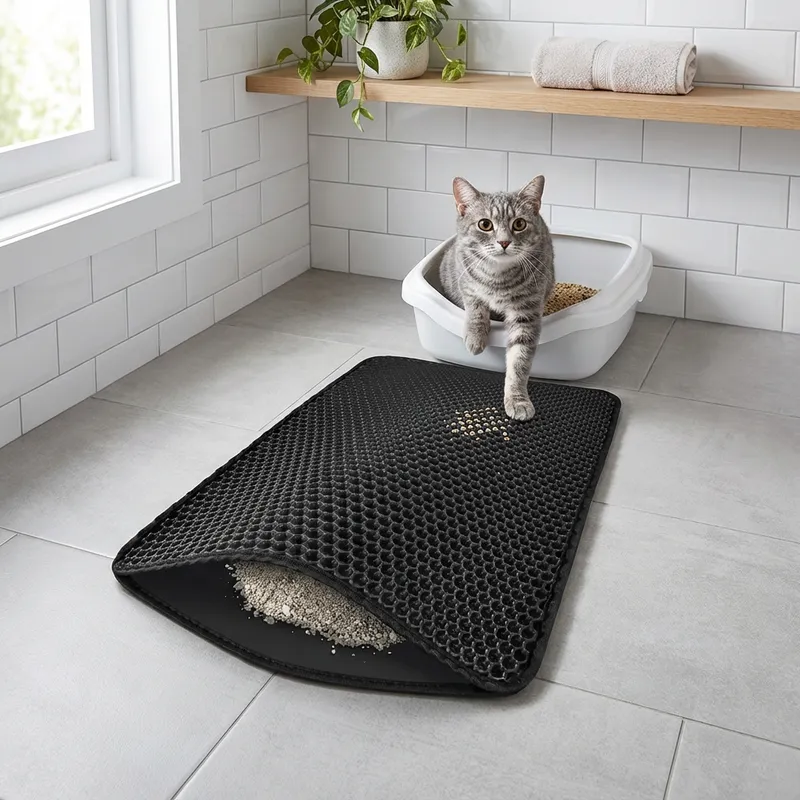 KEDİ SERT TUVALET PASPASI