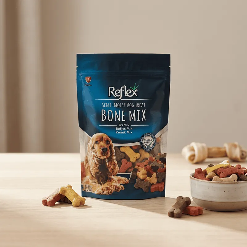 Reflex Semi - Moist Mini Kemik Karışık Ödül 150 Gr
