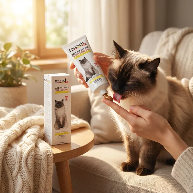 Munich Vet Malt Paste 100 ml Tüy Yumağı Önleyici Macun