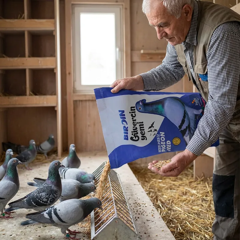 BIRDIN GÜVERCİN YEMİ MAVİ BEZELYESİZ DİYET 20 KG