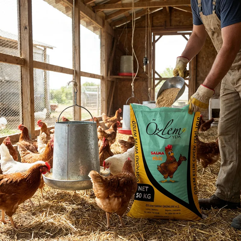 ÖZLEM PİLİÇ BÜYÜTME YEMİ GRANÜL 50 Kg