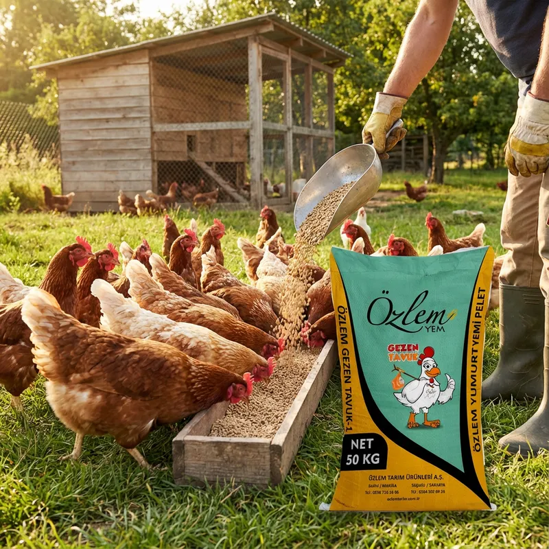 ÖZLEM GEZEN 2 YUMURTA YEMİ PELET 50 Kg
