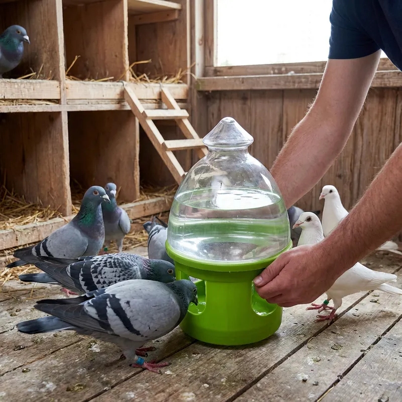 GÜVERCİN SULUĞU 1.5 LT ŞEFFAF