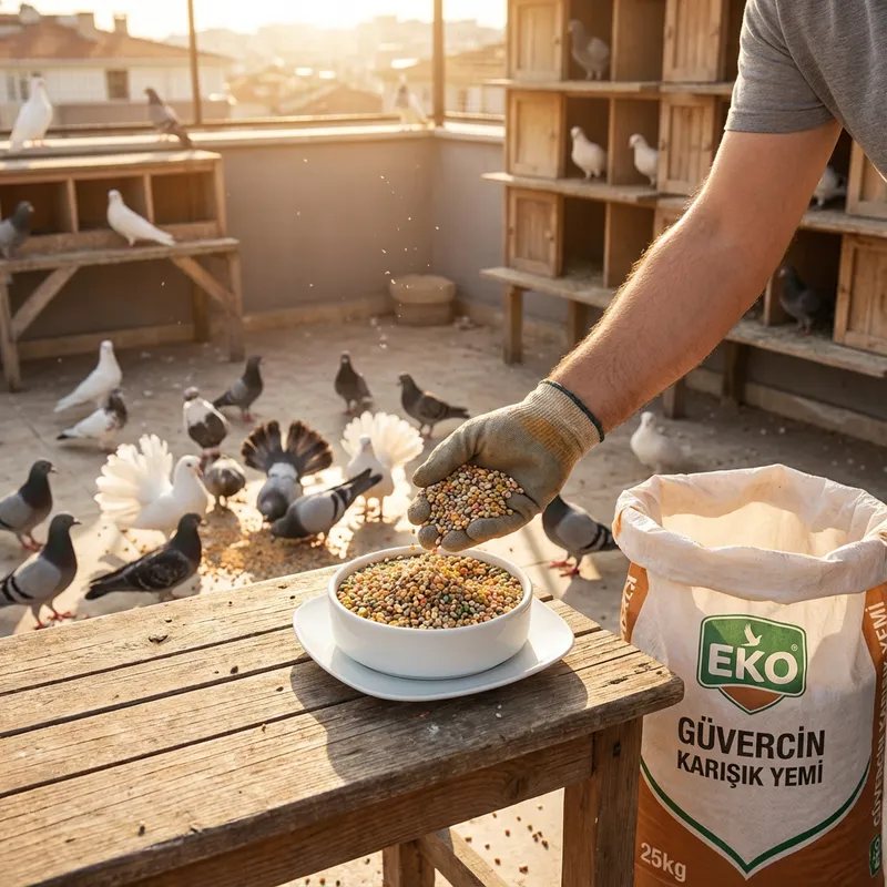 EKO GÜVERCİN KARIŞIK YEMİ 25 KG