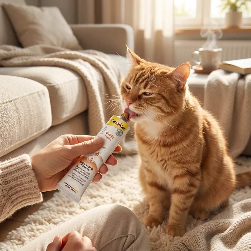 Gimcat Energy Paste Enerji Ve Canlılık Verici Kedi Macunu 50 gr