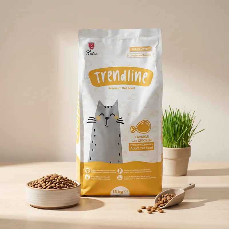 Trendline Tavuklu Yetişkin Kedi Maması 15 kg