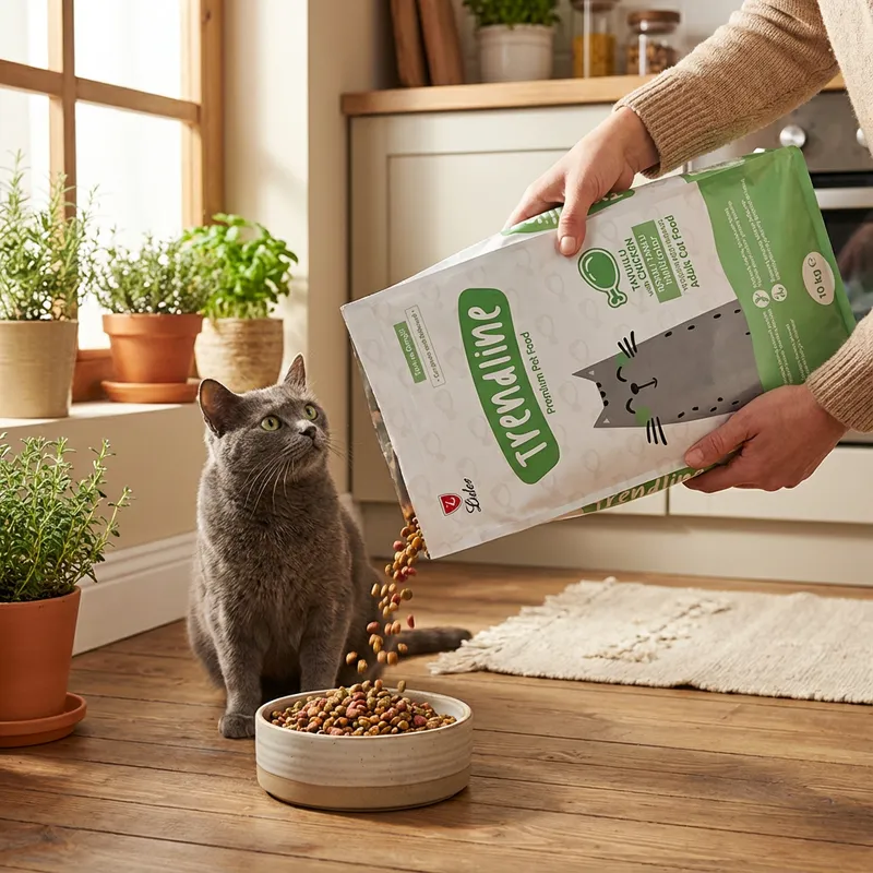 Trendline Multi Colour Renkli Yetişkin Kedi Maması 15 kg