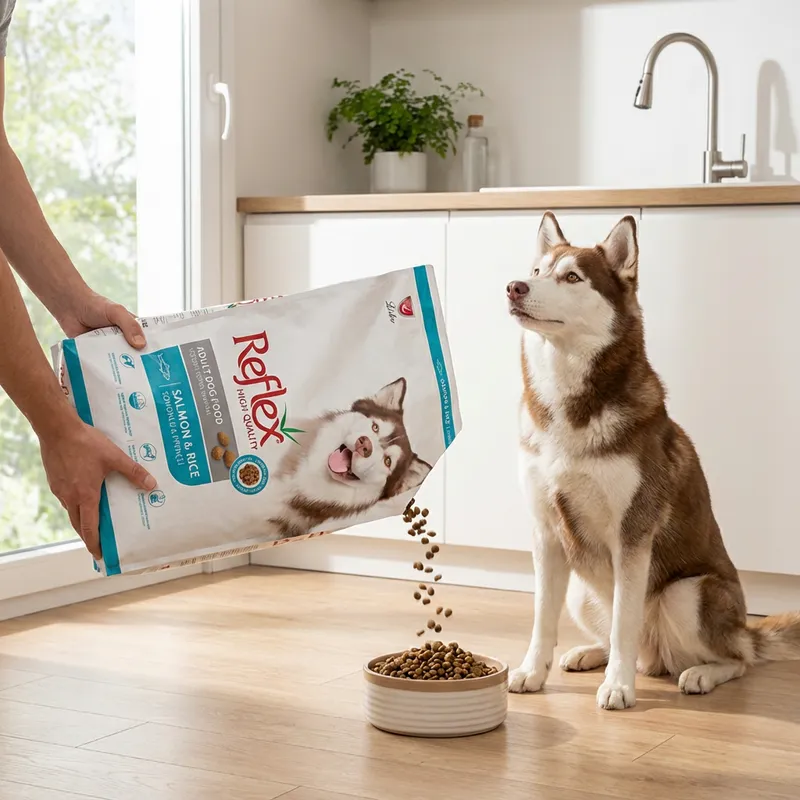 Reflex Somonlu ve Pirinçli Yetişkin Köpek Maması 3 kg