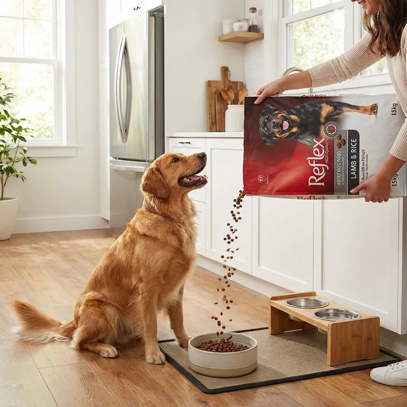 Reflex Kuzu Etli ve Pirinçli Yetişkin Köpek Maması 15 kg