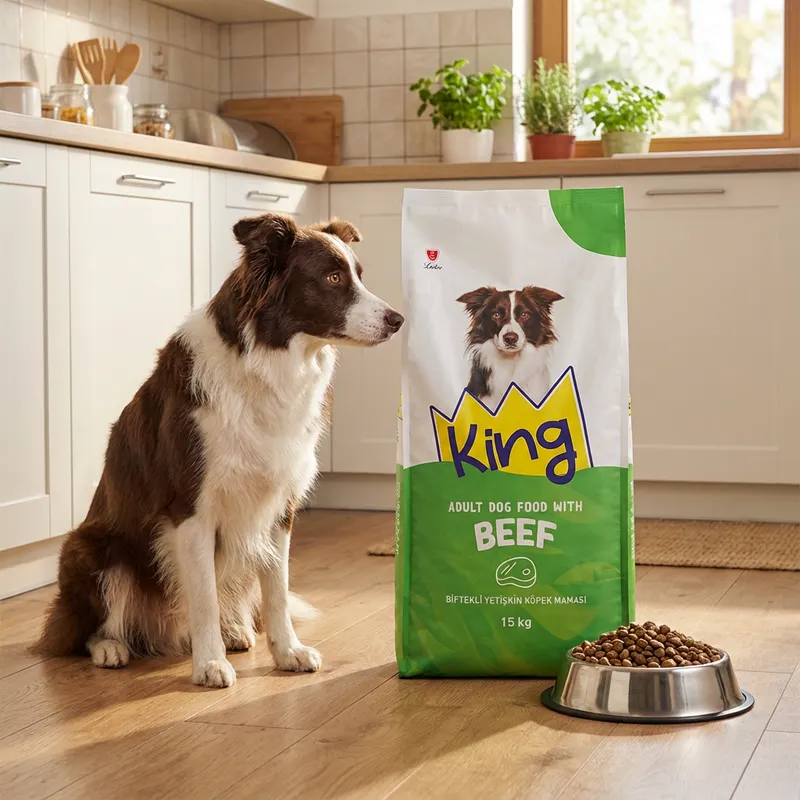 King Biftekli Yetişkin Köpek Maması 15 kg