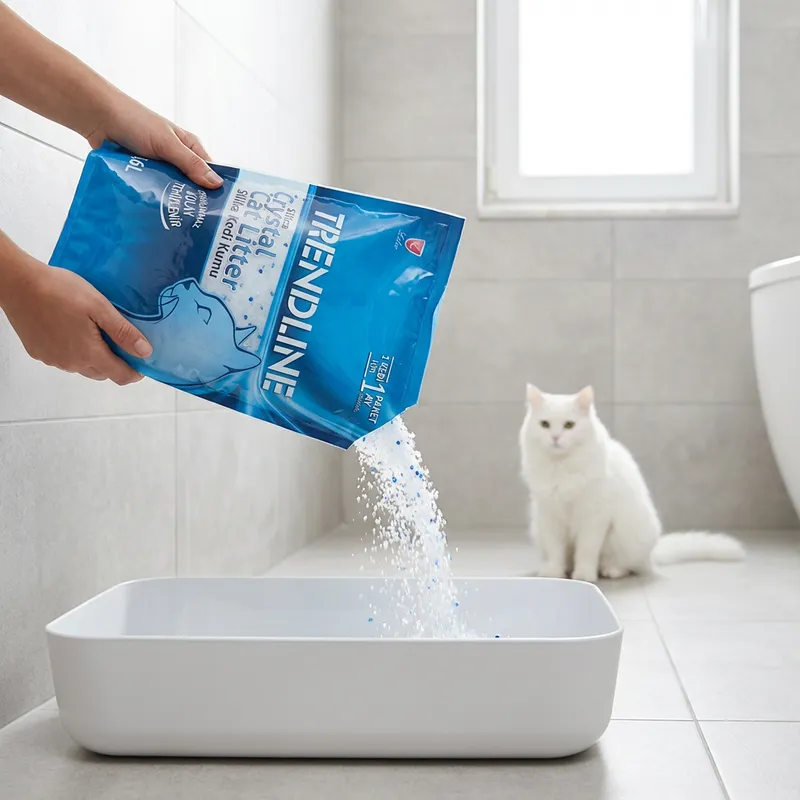 Trendline Silica Kristal Kedi Kumu 3,6 lt