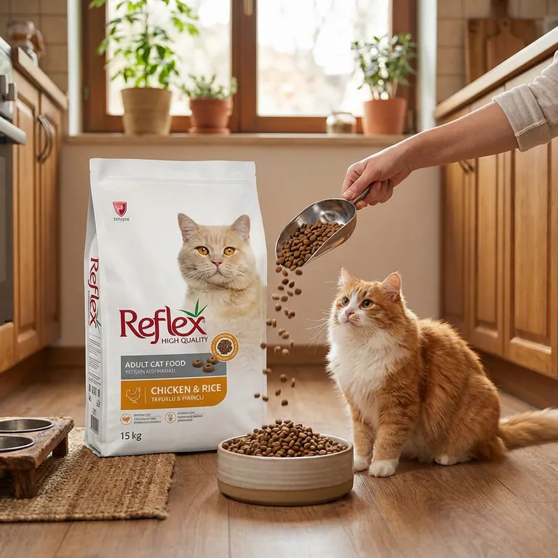 Reflex Tavuklu Yetişkin Kedi Maması 15 kg
